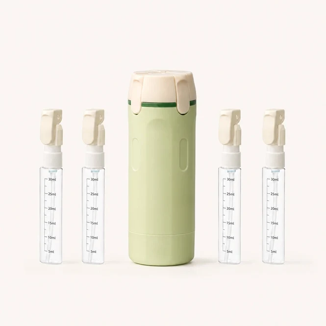 4 In 1 Travel Dispenser Bottle